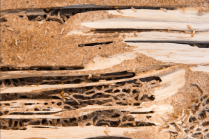 Dangerous termite damage in DFW homes